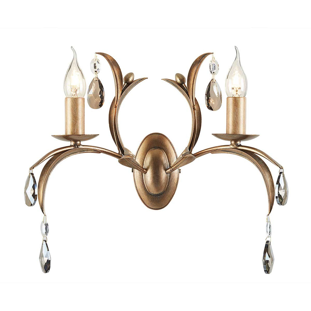 Wandleuchte Lily (Nickel) 2x - Elstead Lighting