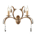 Wandleuchte Lily (Nickel) 2x - Elstead Lighting