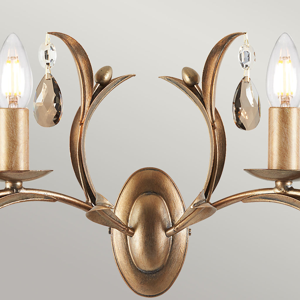 Wandleuchte Lily (Nickel) 2x - Elstead Lighting