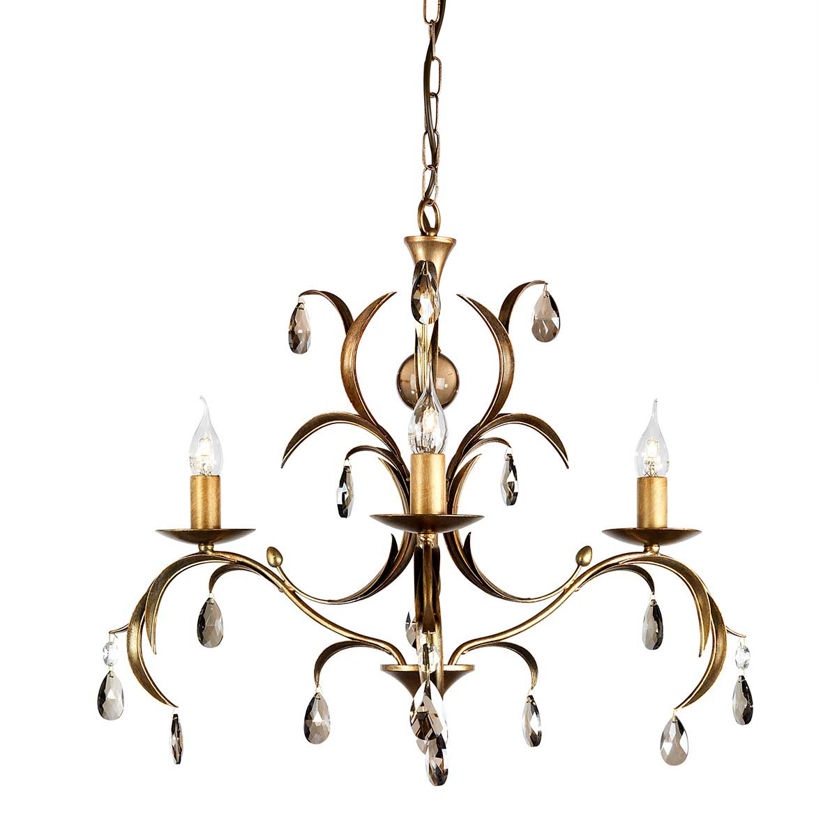 Pendelleuchte Lily (bronzefarben) 3x - Elstead Lighting