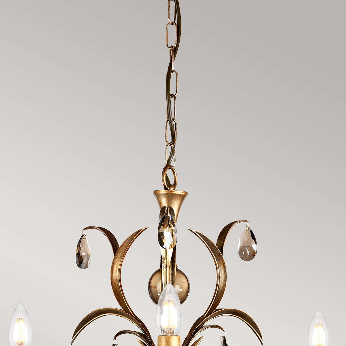 Pendelleuchte Lily (bronzefarben) 3x - Elstead Lighting