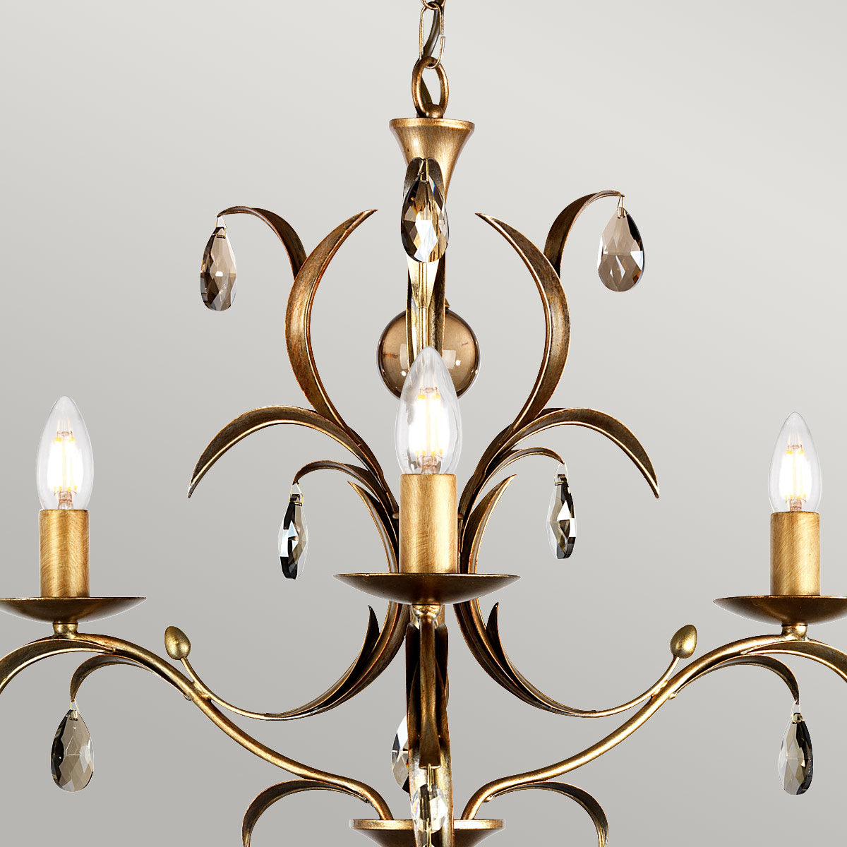 Pendelleuchte Lily (bronzefarben) 3x - Elstead Lighting