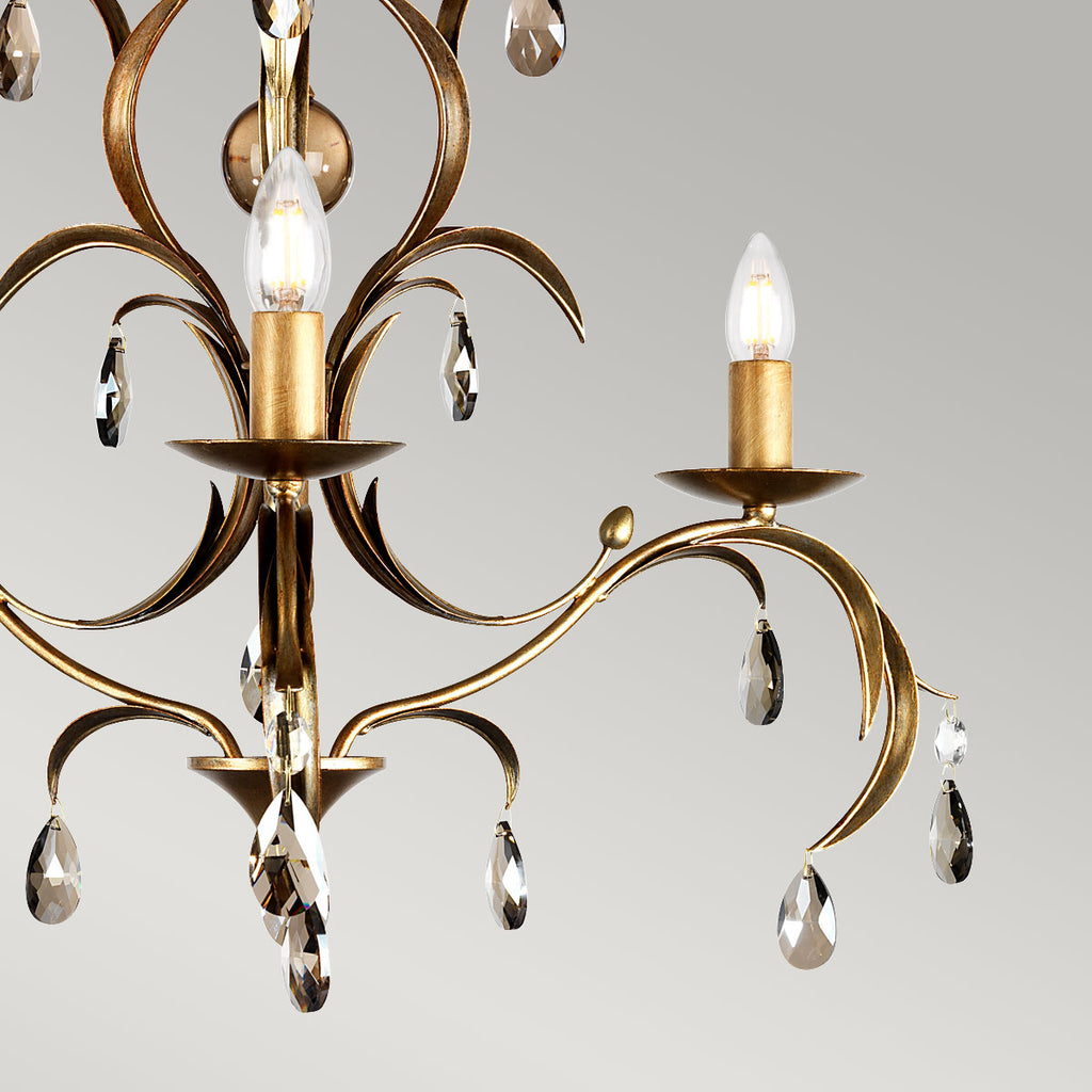 Pendelleuchte Lily (bronzefarben) 3x - Elstead Lighting