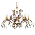 Pendelleuchte Lily (bronzefarben) 8x - Elstead Lighting
