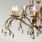 Pendelleuchte Lily (bronzefarben) 8x - Elstead Lighting