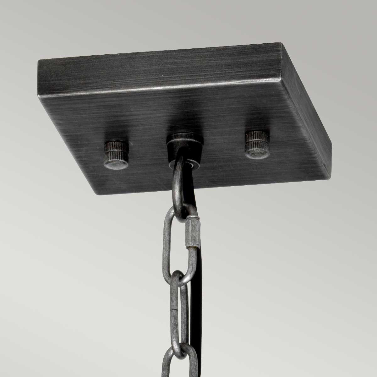 Pendelleuchte Louvre (Painted Gunmetal) 1x - Elstead Lighting