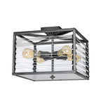 Deckenleuchte Louvre (Painted Gunmetal) 4x - Elstead Lighting