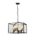 Pendelleuchte Louvre (Painted Gunmetal) 6x - Elstead Lighting