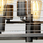 Pendelleuchte Louvre (Painted Gunmetal) 6x - Elstead Lighting