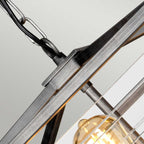 Pendelleuchte Louvre (Painted Gunmetal) 6x - Elstead Lighting