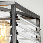 Pendelleuchte Louvre (Painted Gunmetal) 6x - Elstead Lighting