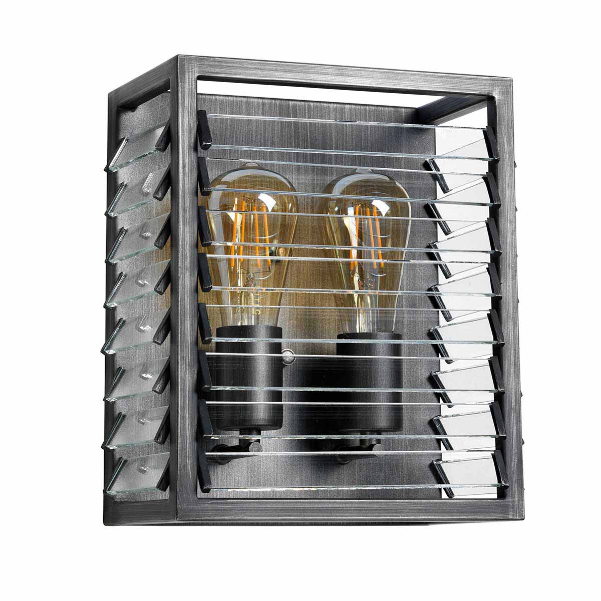 Wandleuchte Louvre (Nickel) 2x - Elstead Lighting