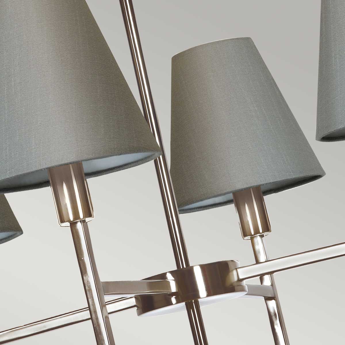 Pendelleuchte Lucerne (Nickel) 4x - Elstead Lighting
