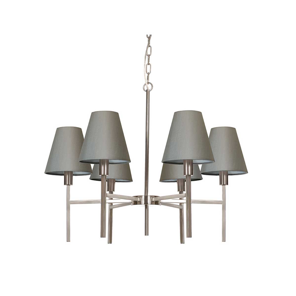 Pendelleuchte Lucerne (Nickel) 6x - Elstead Lighting