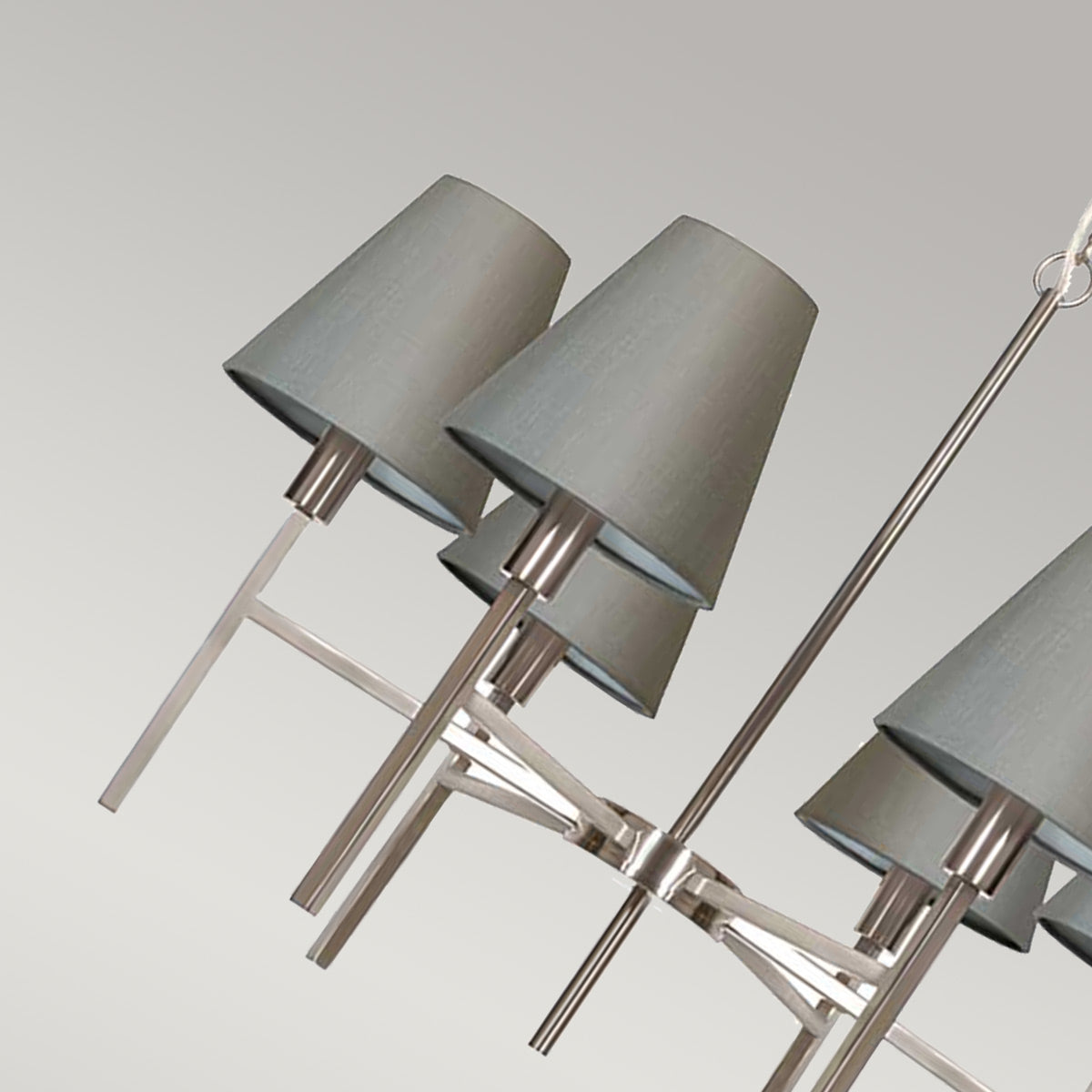 Pendelleuchte Lucerne (Nickel) 6x - Elstead Lighting