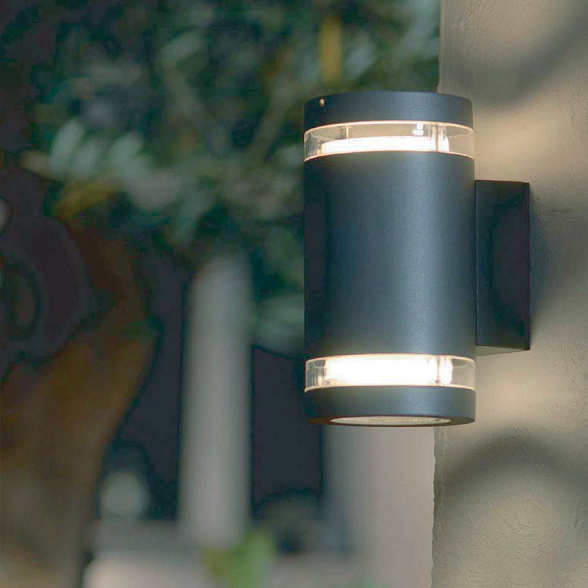 Außen-Wandleuchte Magnus (Graphit) 2x - Elstead Lighting