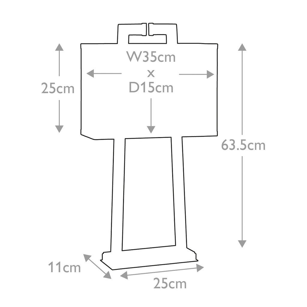 Tischleuchte Magro (weiß) 1x - Elstead Lighting