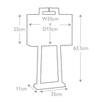 Tischleuchte Magro (weiß) 1x - Elstead Lighting