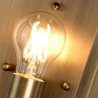 Außen-Wandleuchte Mansion House (messingfarben) 1x - Elstead Lighting