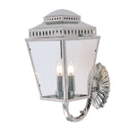 Außen-Wandleuchte Mansion House (Nickel) 3x - Elstead Lighting