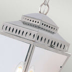 Außen-Pendelleuchte Mansion House (Nickel) 3x - Elstead Lighting