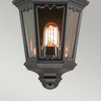 Außen-Wandleuchte Medstead (schwarz) 1x - Elstead Lighting
