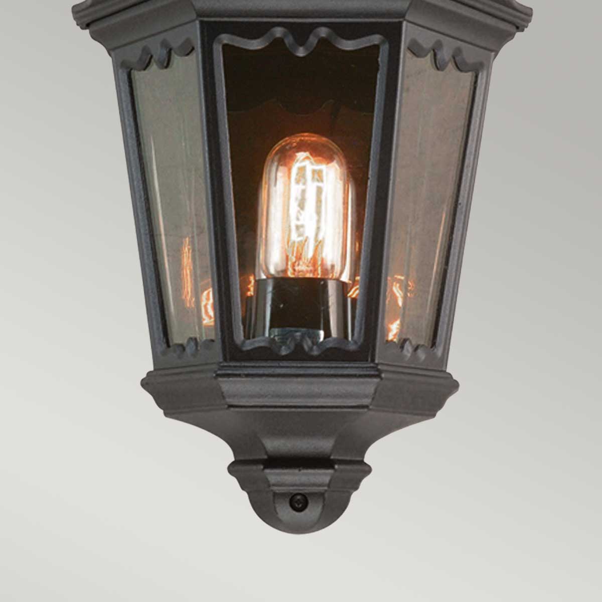 Außen-Wandleuchte Medstead (schwarz) 1x - Elstead Lighting