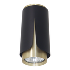Deckenleuchte Spot FLOWER Schwarz & Gold (1x GU10) - Milagro