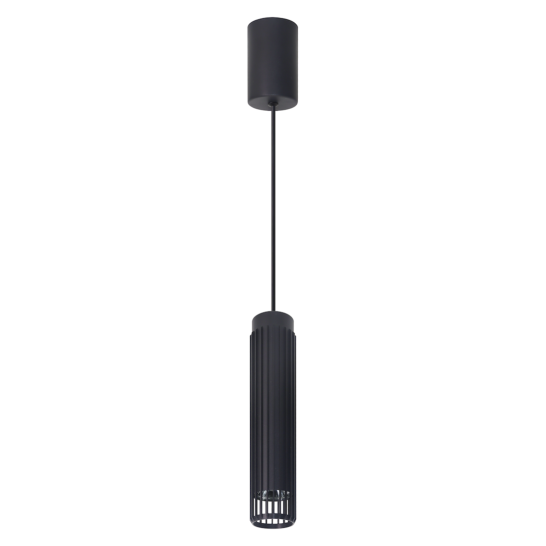 Pendelleuchte VERTICAL Schwarz (1x GU10) - Milagro