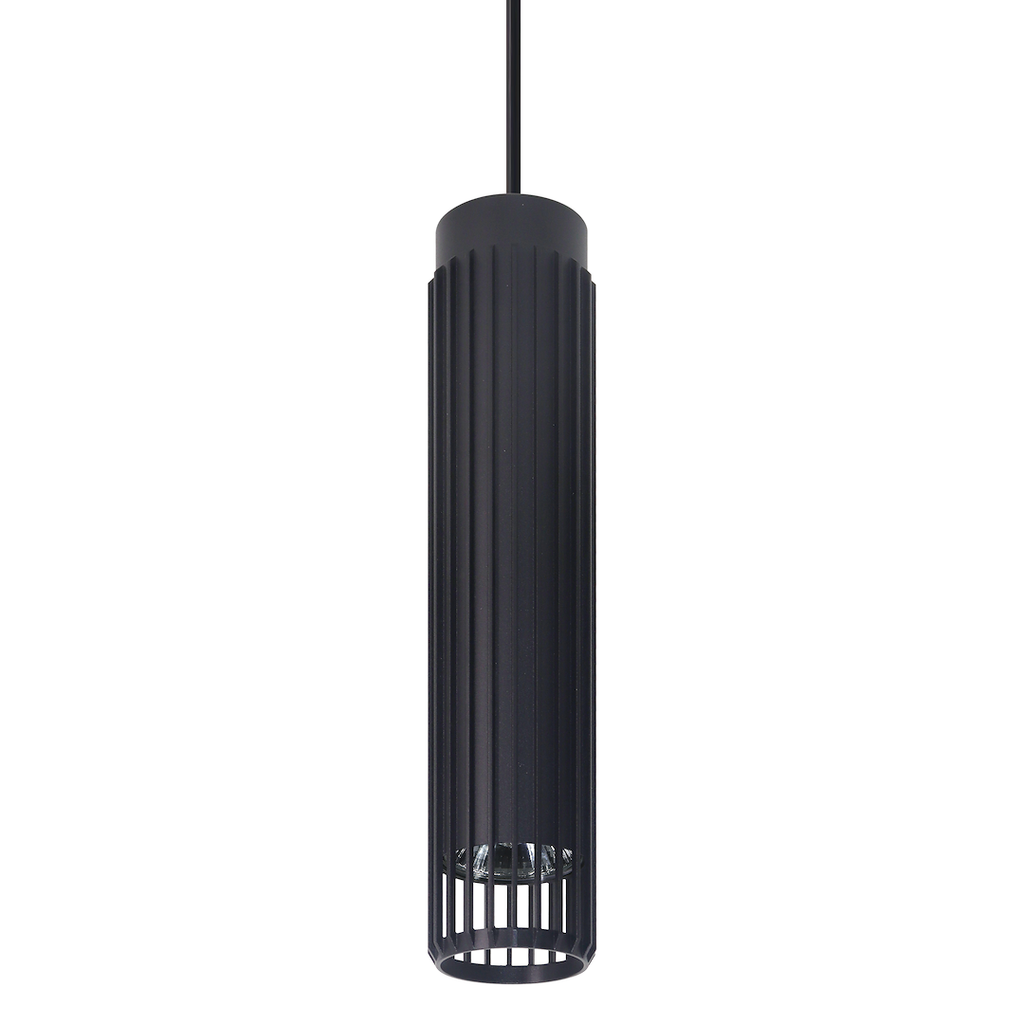 Pendelleuchte VERTICAL Schwarz (1x GU10) - Milagro
