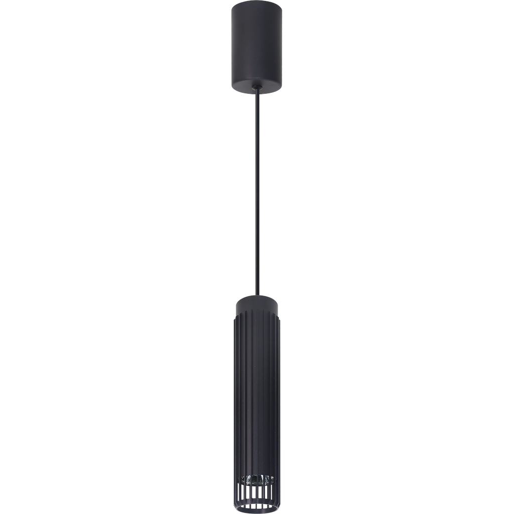 Pendelleuchte VERTICAL Schwarz (1x GU10) - Milagro