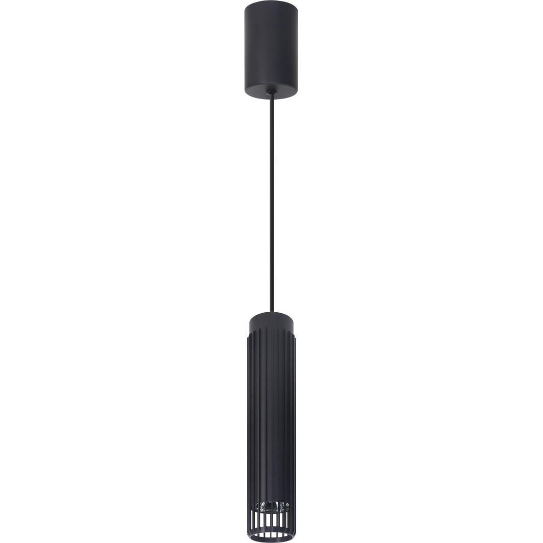 Pendelleuchte VERTICAL Schwarz (1x GU10) - Milagro