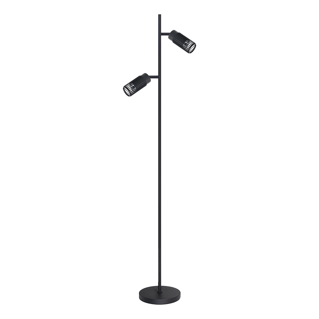 Stehleuchte VERTICAL Schwarz (2x GU10) - Milagro