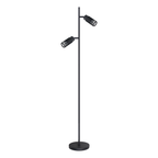 Stehleuchte VERTICAL Schwarz (2x GU10) - Milagro
