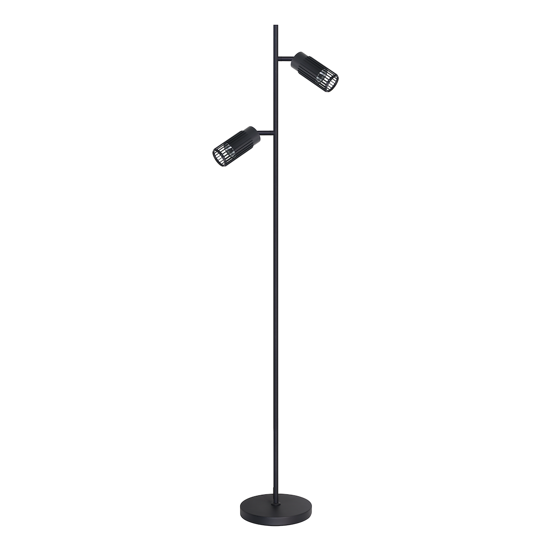 Stehleuchte VERTICAL Schwarz (2x GU10) - Milagro