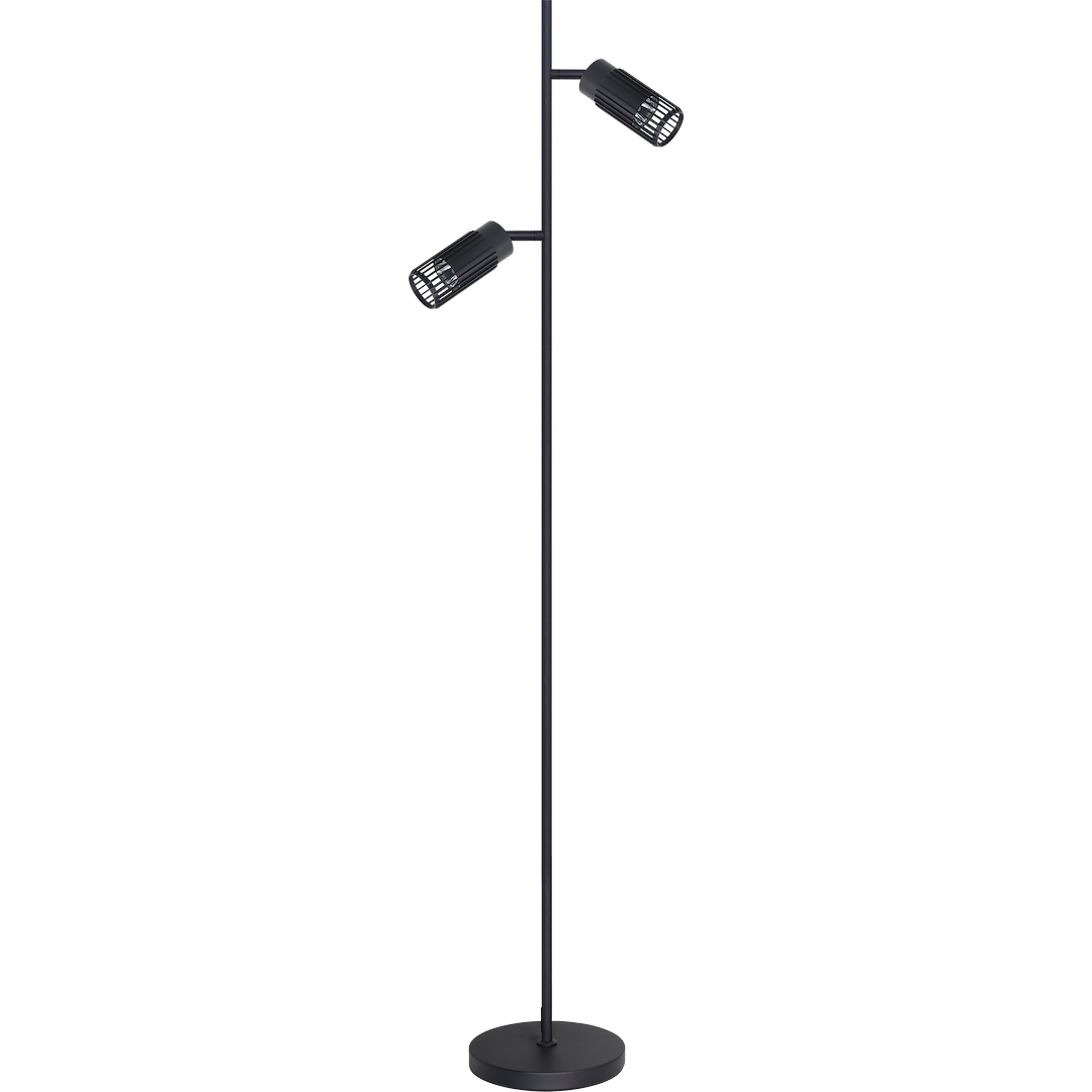 Stehleuchte VERTICAL Schwarz (2x GU10) - Milagro