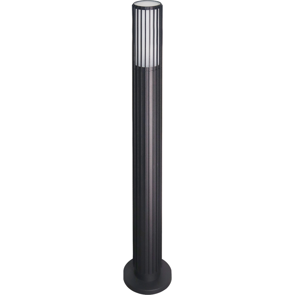 Außen-Wegeleuchte VERTICAL Schwarz (1x GU10) IP44 - Milagro