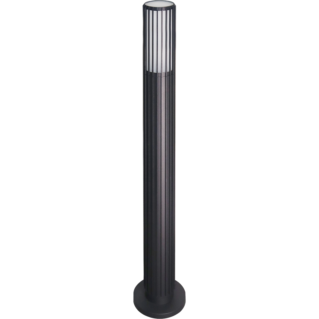 Außen-Wegeleuchte VERTICAL Schwarz (1x GU10) IP44 - Milagro