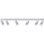 Decken Spot & Strahler Balken VERTICAL Weiß (6x GU10) - Milagro