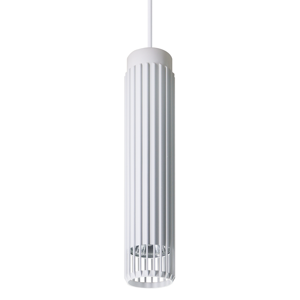 Pendelleuchte VERTICAL Weiß (1x GU10) - Milagro