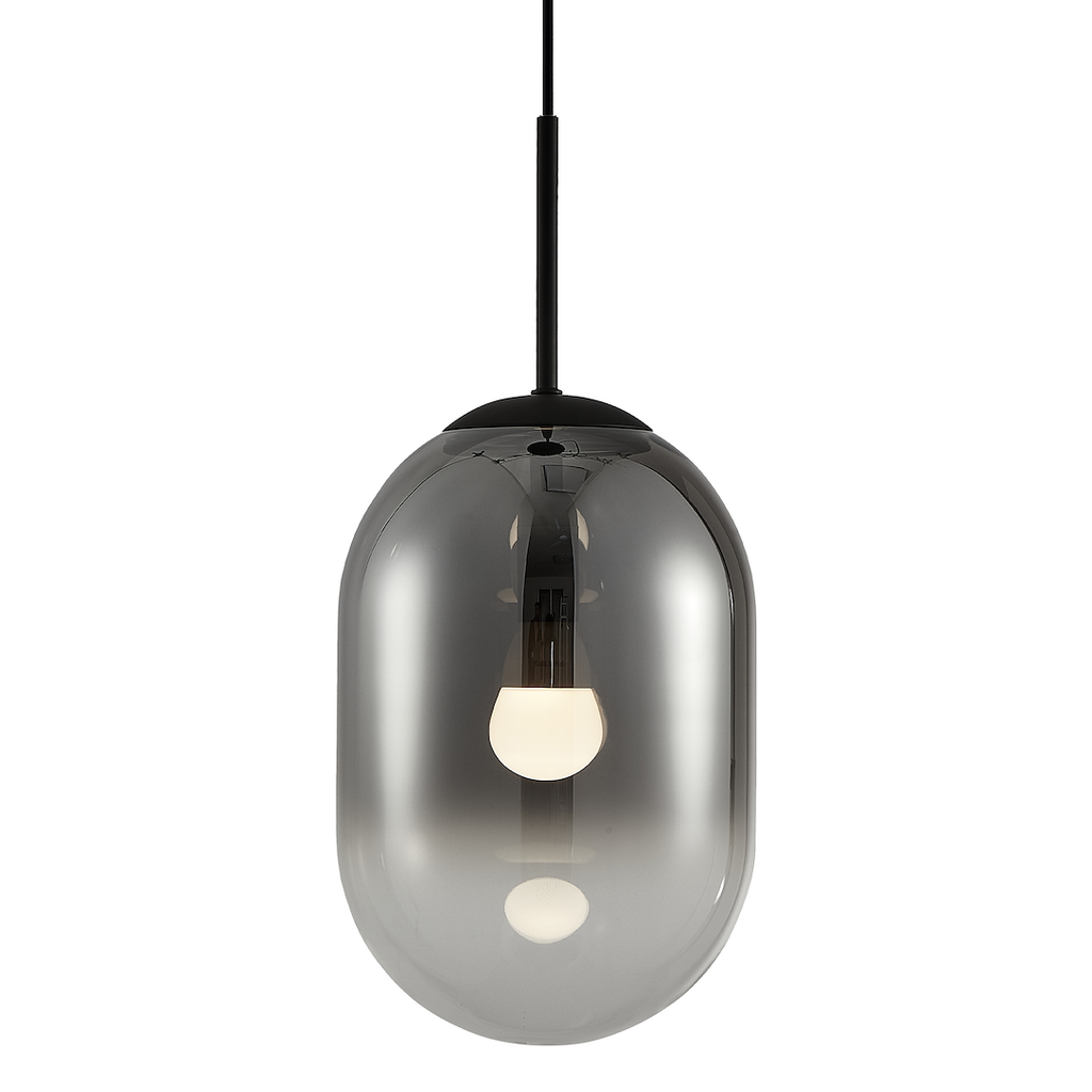 Pendelleuchte ALIAS Schwarz (1x E14) 24 cm - Milagro