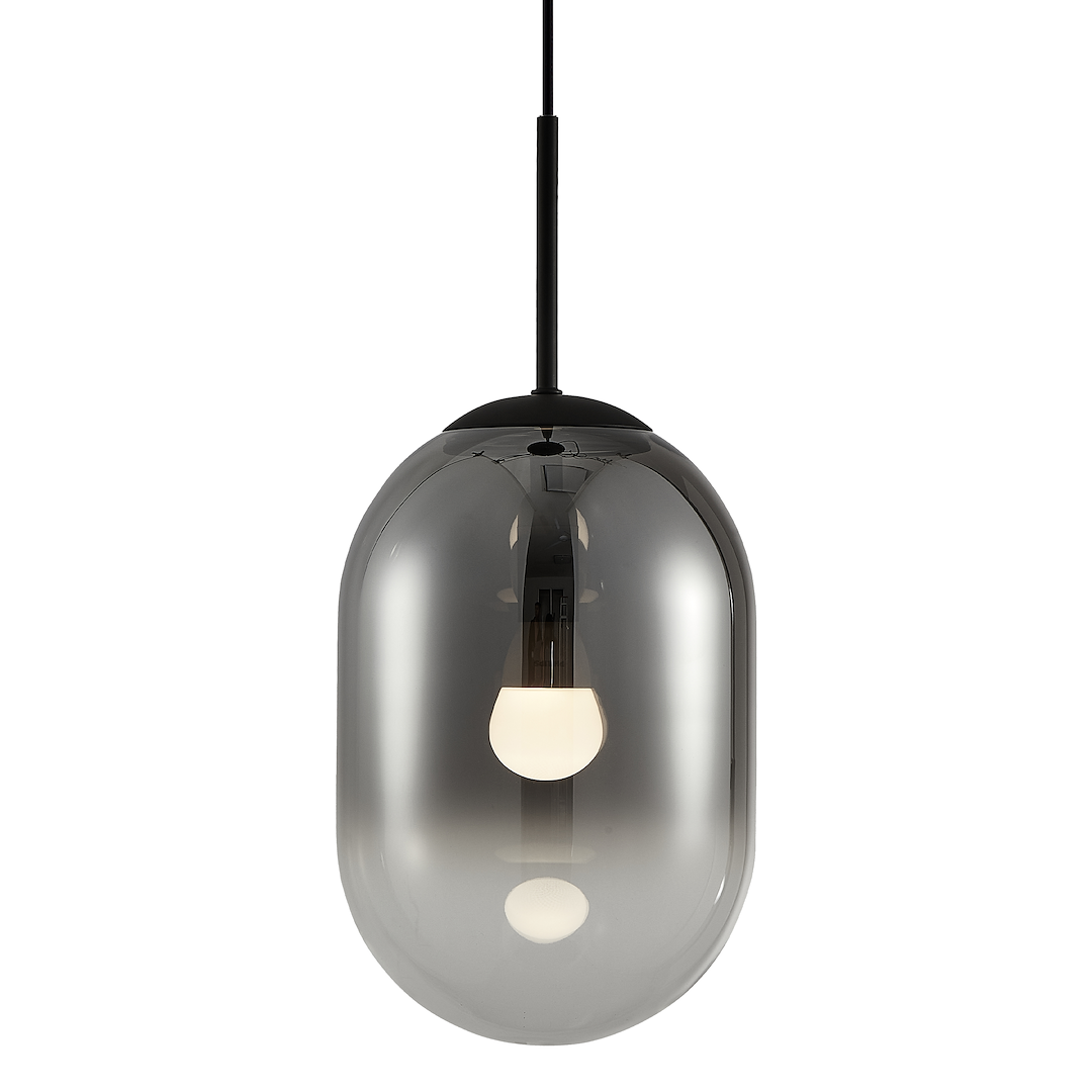 Pendelleuchte ALIAS Schwarz (1x E14) 24 cm - Milagro