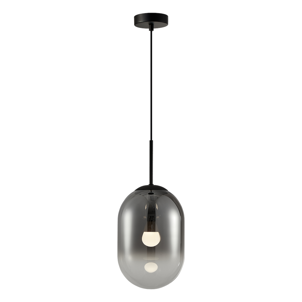 Pendelleuchte ALIAS Schwarz (1x E14) 24 cm - Milagro