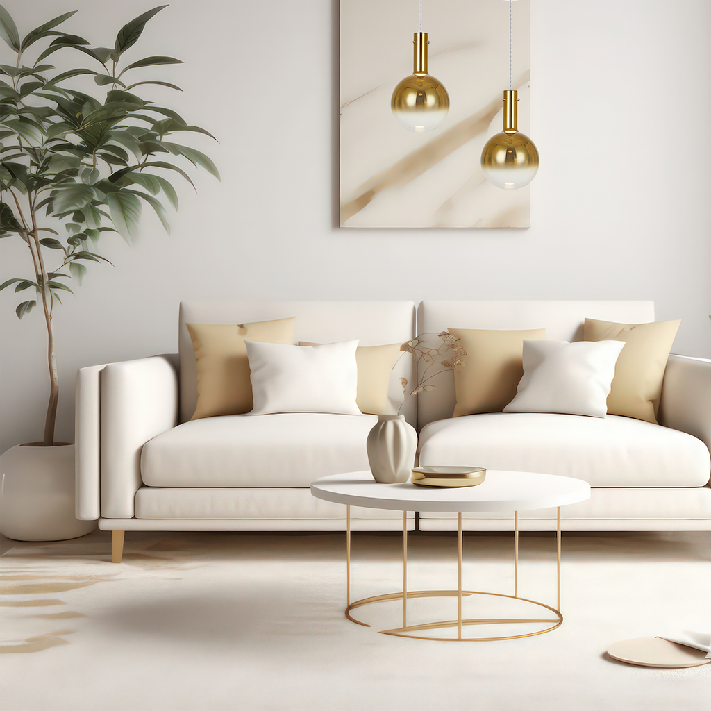 Pendelleuchte TORONTO Gold (1x GU10) - Milagro