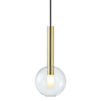 Pendelleuchte NIKO Gold (1x G9) 15 cm - Milagro