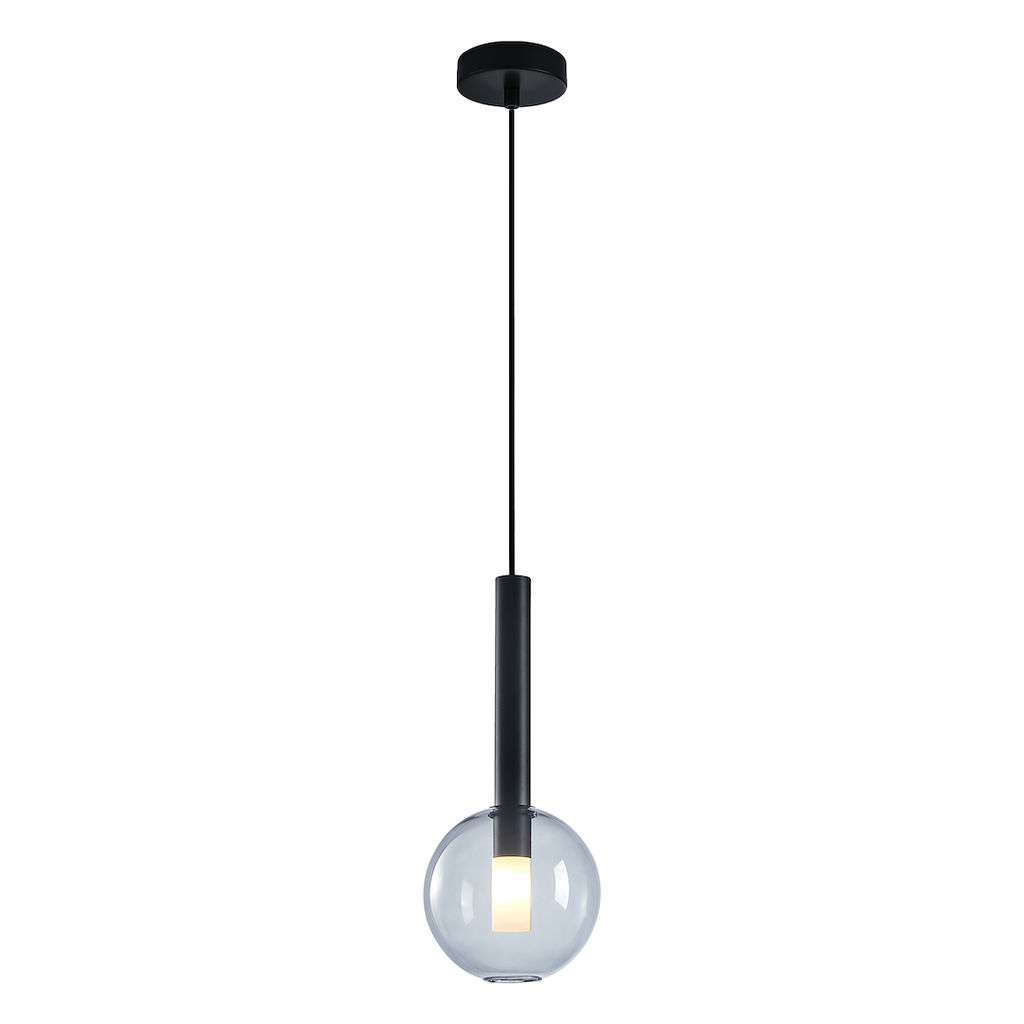Pendelleuchte Niko Schwarz (1x G9) 15 cm - Milagro