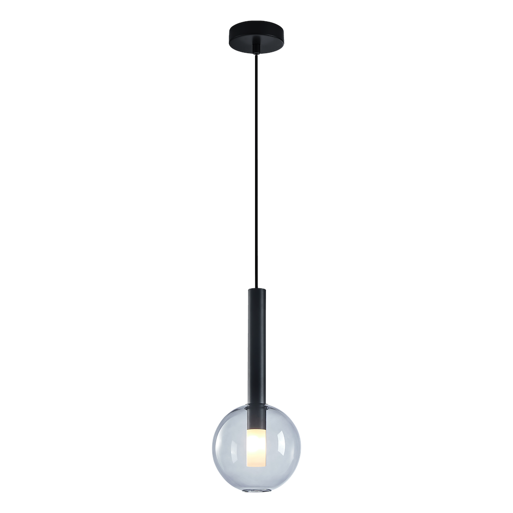 Pendelleuchte Niko Schwarz (1x G9) 15 cm - Milagro