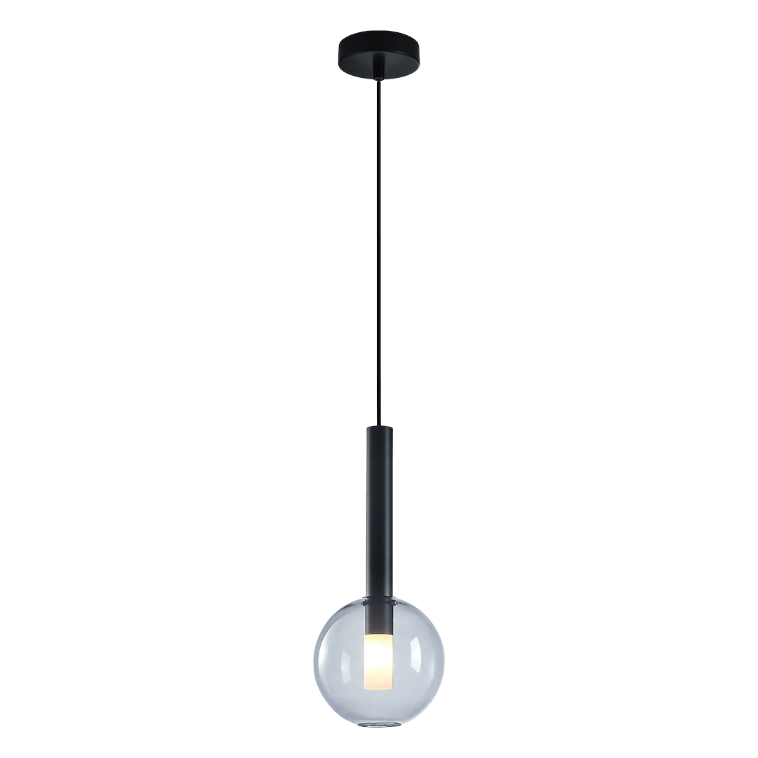 Pendelleuchte Niko Schwarz (1x G9) 15 cm - Milagro