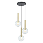 Pendelleuchte NIKO Gold (3x G9) - Milagro