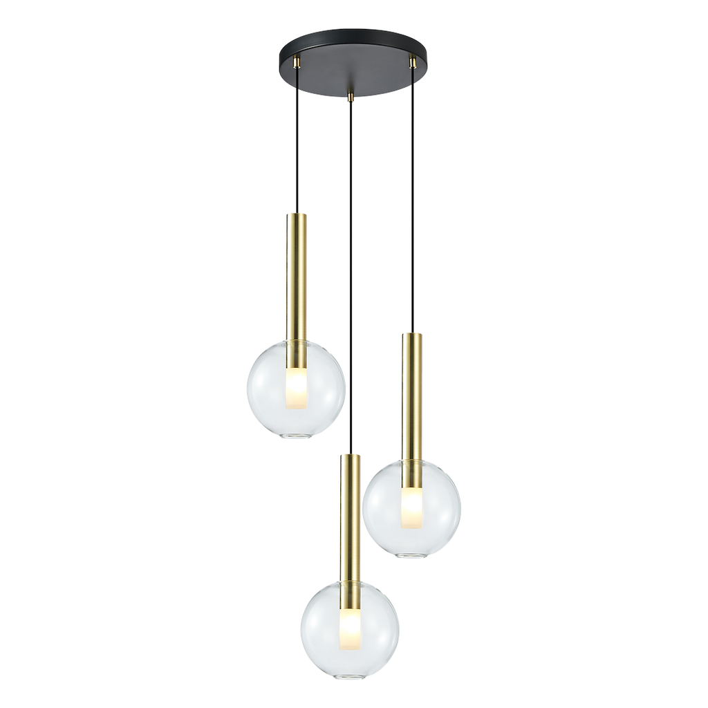 Pendelleuchte NIKO Gold (3x G9) - Milagro